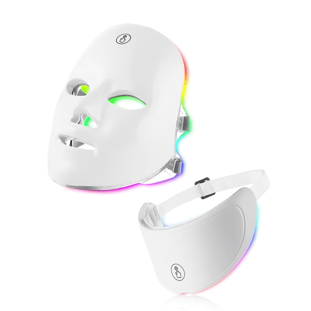 7-Color LED Facial & Neck Therapy Mask